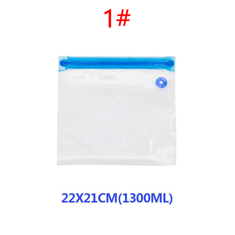Reusable Food Vacuum Sealed Bag With Valve Transparent Sealing Packaging Machine Friendly Storage With Pump: 1