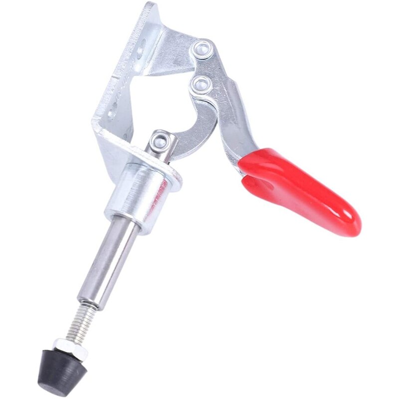 8 sztuk GH301A 45Kg zacisk przegubowy szybki uwolnienie ciągnąć akcja zaciski pionowe/poziomy pasek w kształcie litery U robić obróbki drewna