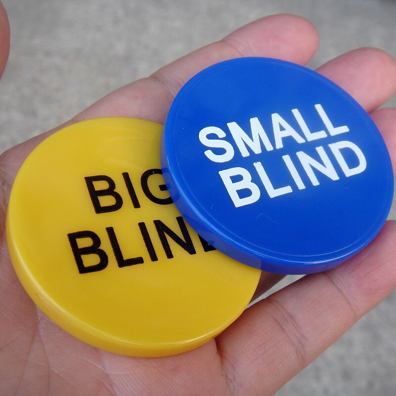 4 stk / lotdealer + big blind + small blind + alle inpoker chips texas hold'em tilbehør abs materiale udsøgt og delikat