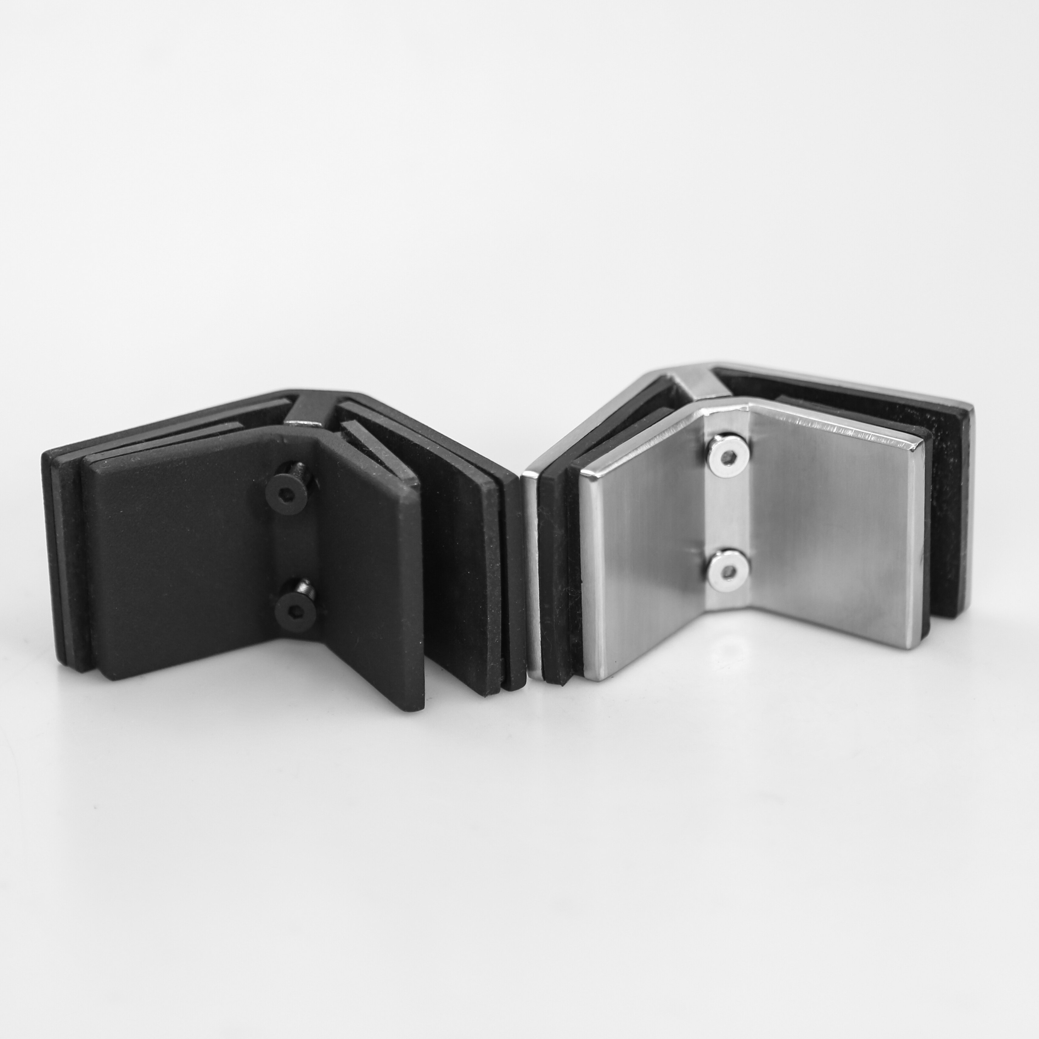 SS316 90 Degree Glass To Glass Corner Bracket