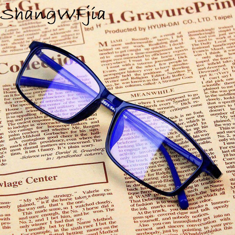 Vrouwen Blauw Film Straling bescherming Bril Frames Optica Spektakel Vierkante Brilmontuur Mannen Anti Blauw Licht Brillen