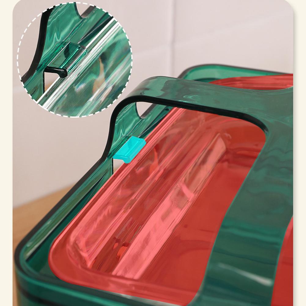 Kitchen Preparation Plate Organizer 4-Layer Cooking Dishes Tray Multi-Functional Wall Mount Racks Kitchen Organizer and Storage