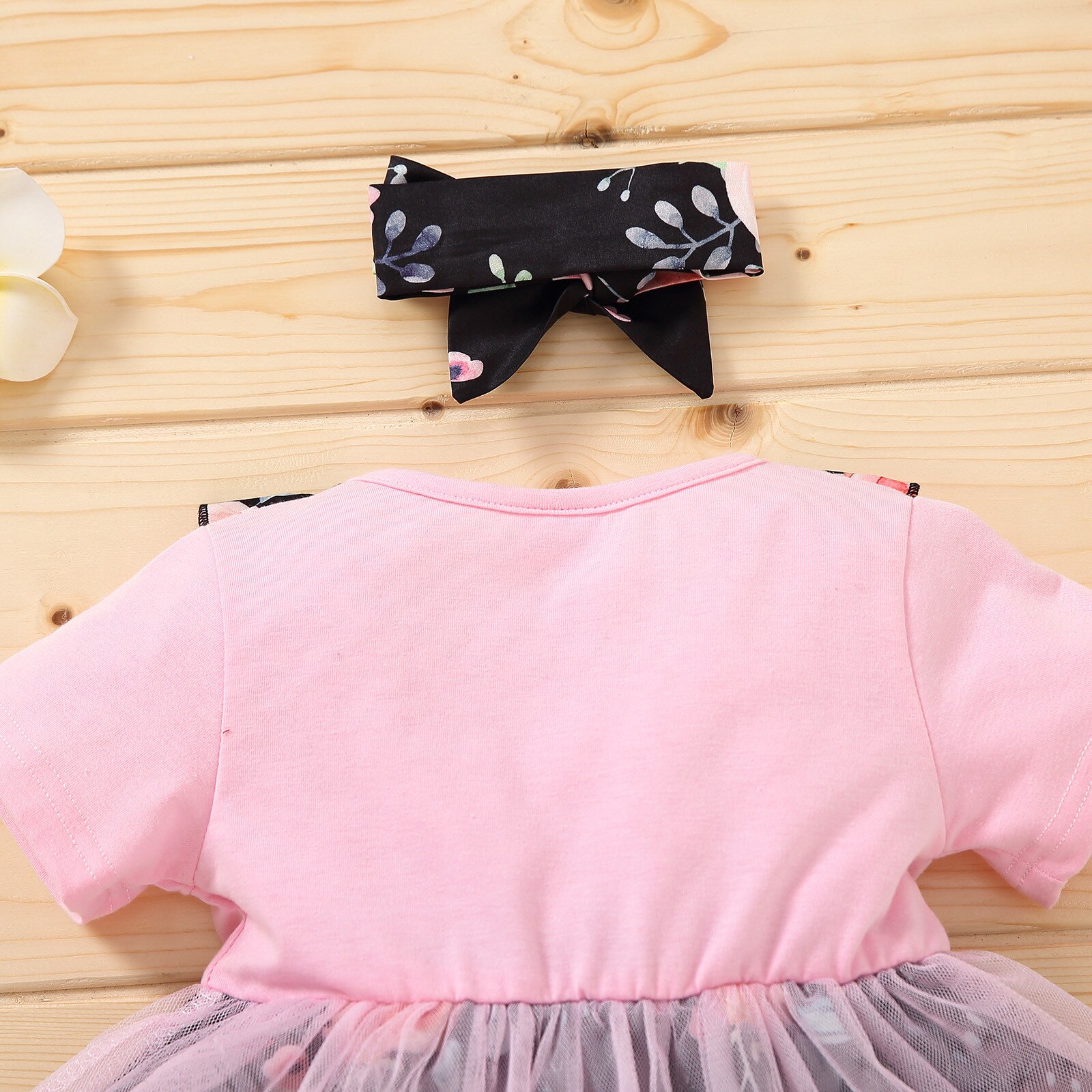 Recién Nacido bebé niñas florales de retales Impresión de burbuja conjunto de vestido de princesa traje de bautismo vestidos de tutú princesa niño niña