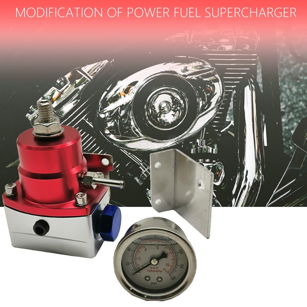 Car Modification Accessories Power Fuel Booster Fuel Adder Pressure Regulator Car Fuel Pressure Regulator