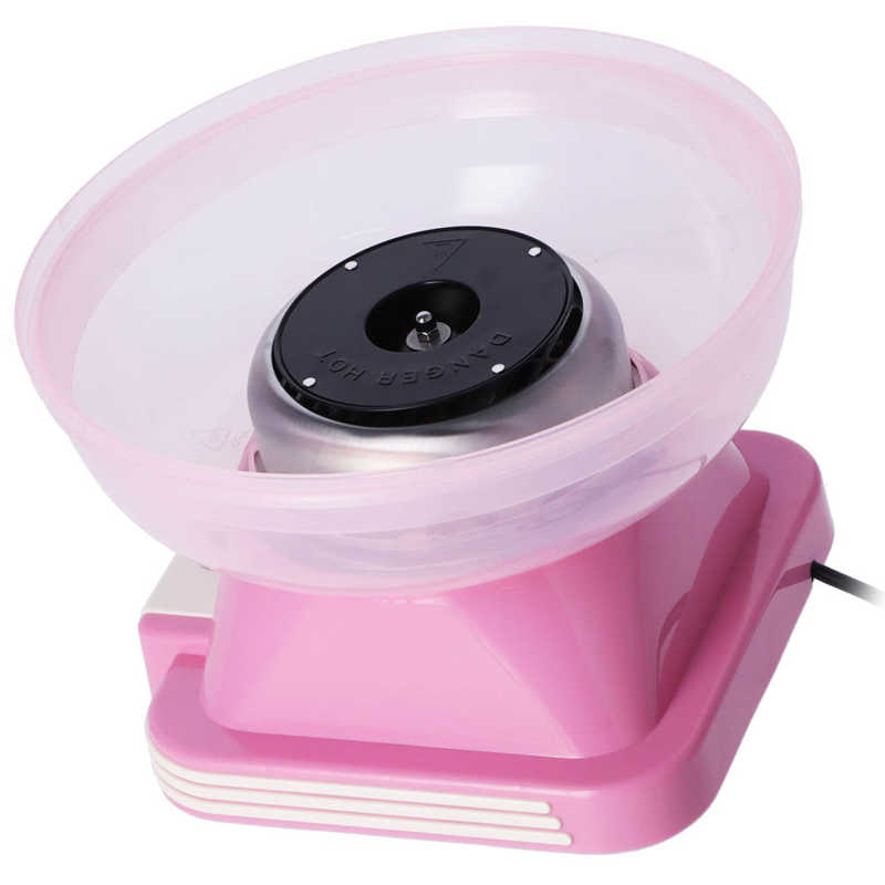 Cotton Candy Floss Maker Non-Preheating Electric Hard Candy Home Made Candy Floss Machine for Birthday Party