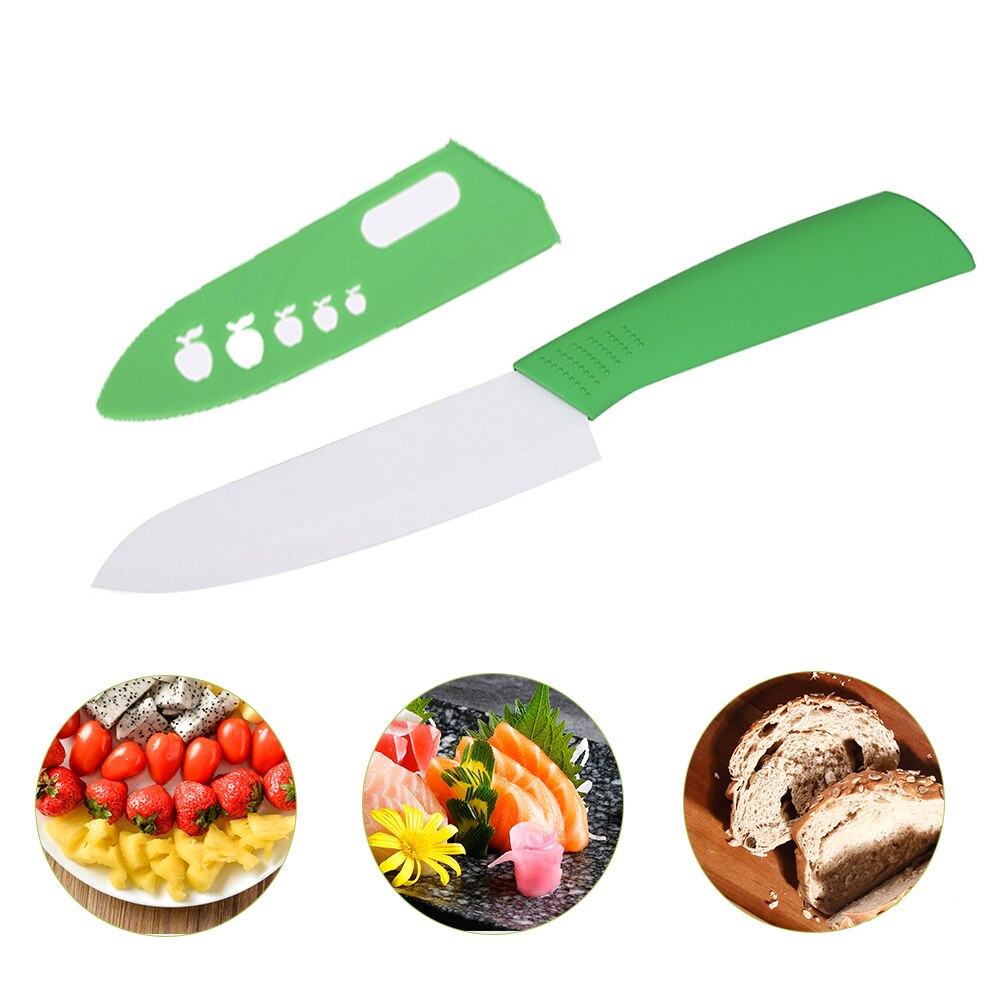 Ceramic Knives Kitchen Knives 3 4 5 6 inch Chef Knife White Blade Colorful Handle Ceramic Paring Knife Kitchen Cooking Tools