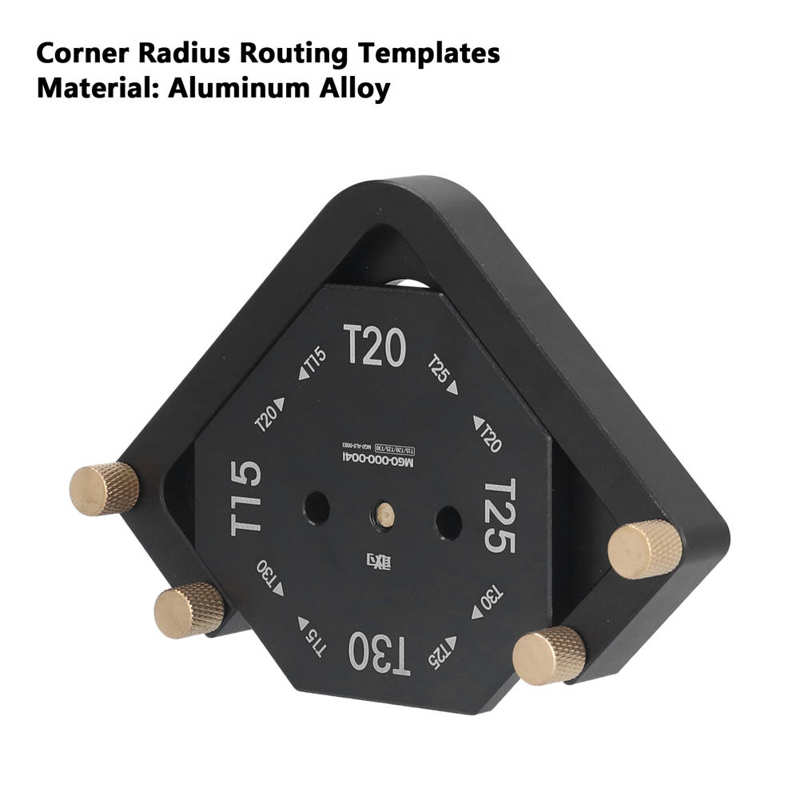 Corner Radius Routing Templates Durable Radius Corner Jig for Woodworking