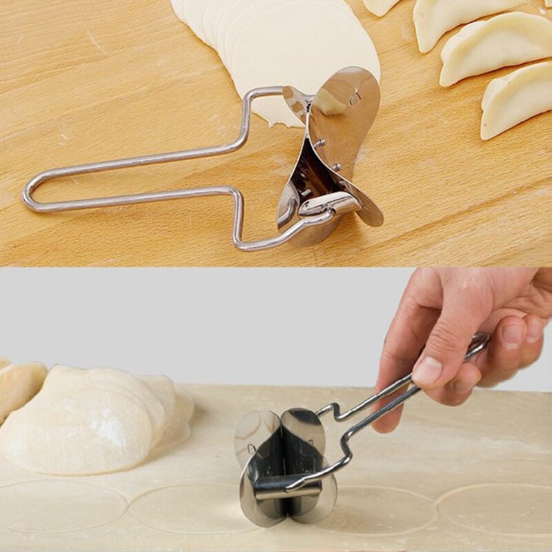 Large Dumpling Mold Ravioli Dough Pastry Tool Cutter Pie Stainless Steel Dumpling Maker Mould Kitchen Tools Cooking Cooker Mould