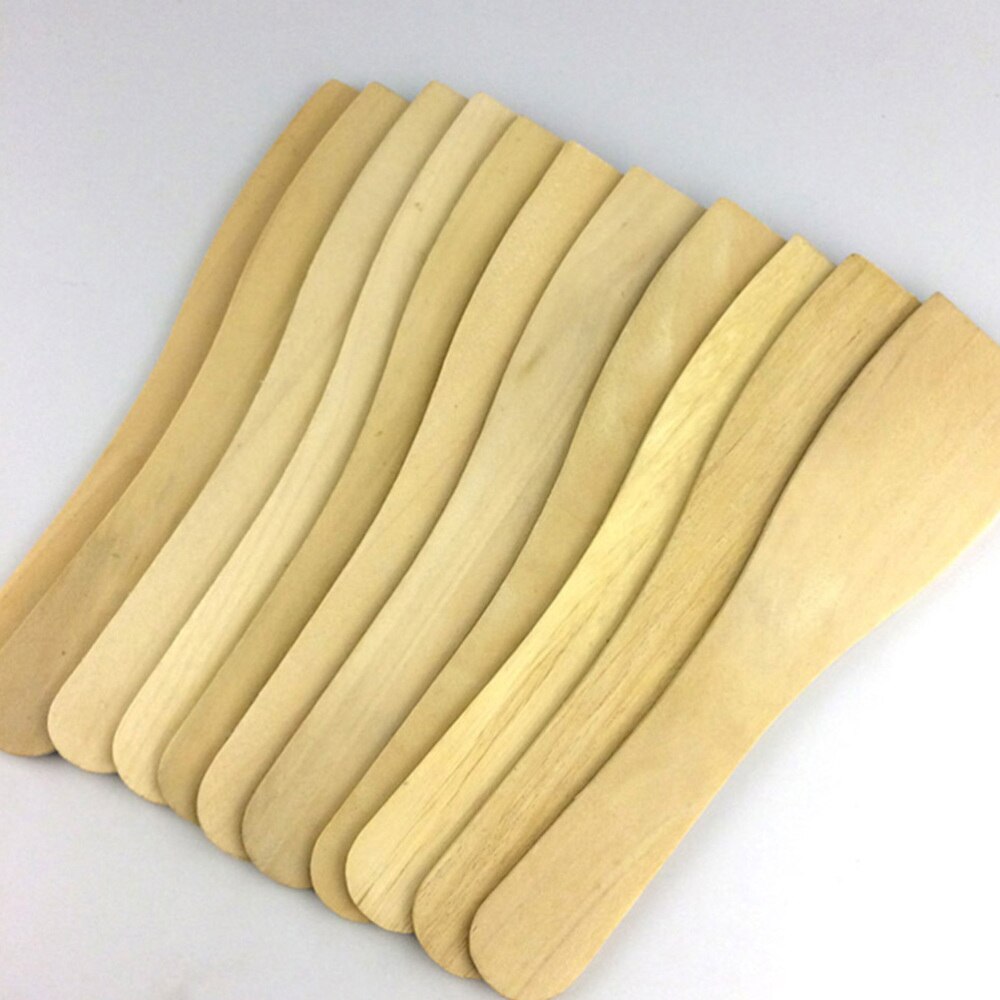 Eco-friendly Smooth Practical Durable Wooden Turner Cooking Spatula Home