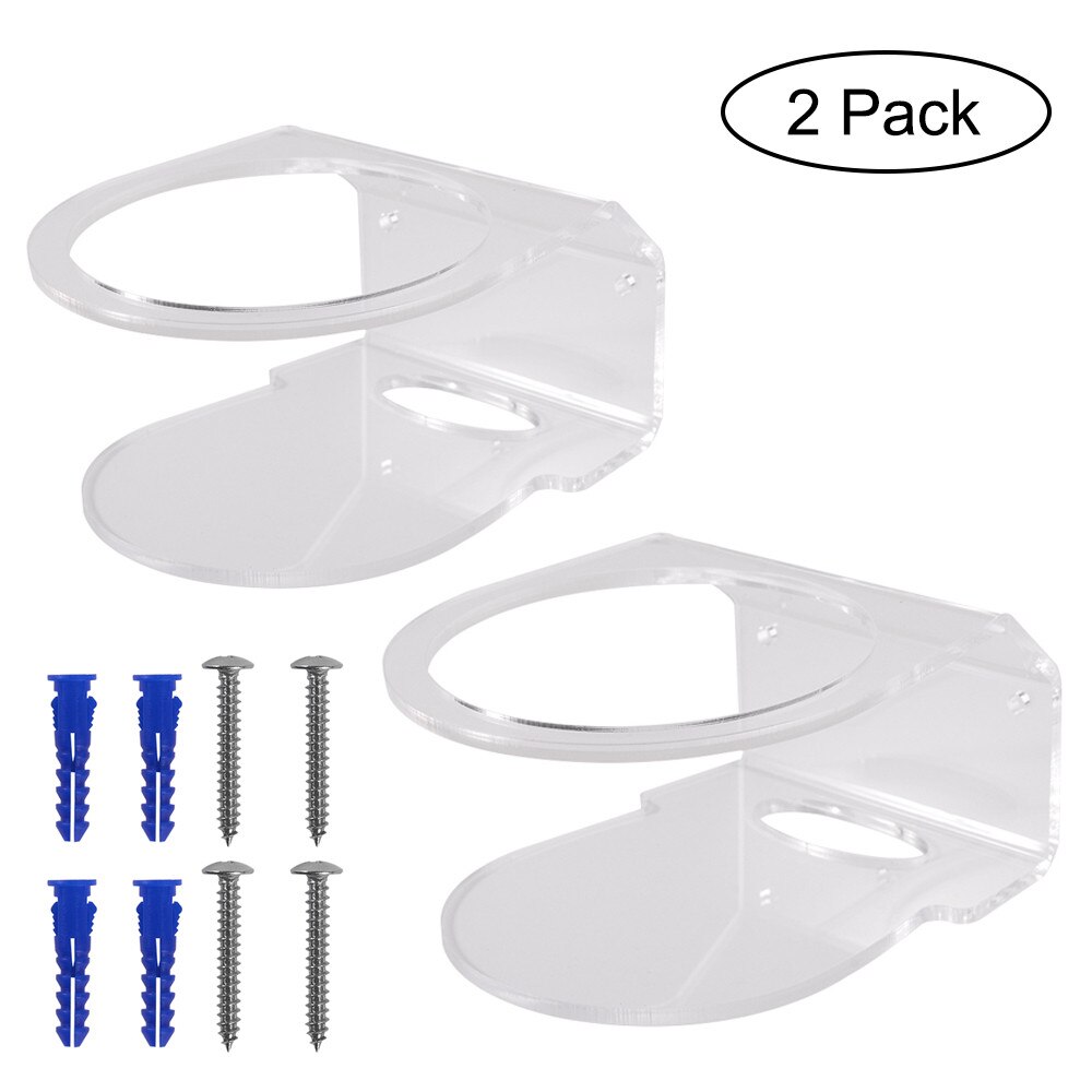 Wall Mount Voor Tp-Link Deco M4/E4/P9/S4 Hele Huis Mesh Wifi Systeem, thuis Wifi Router Plank Acryl Houder Transparante Beugel: 2 Pack