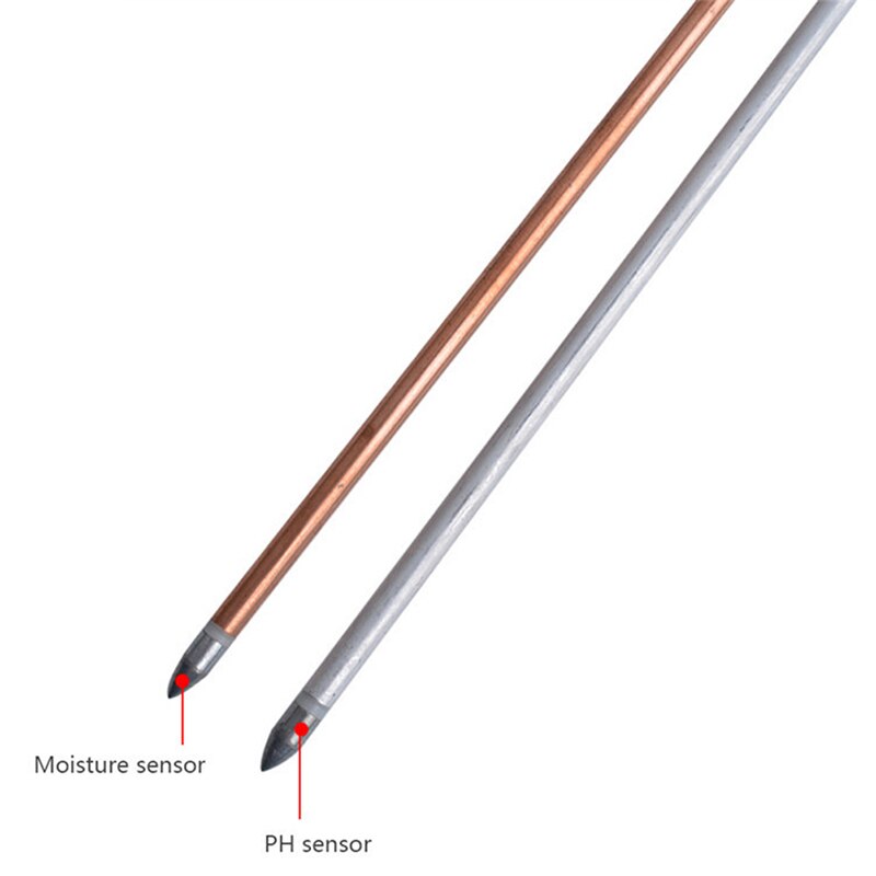 3 in 1 Soil PH Meter Sunlight PH Tester Garden Flowers Soil Moisture Sensor