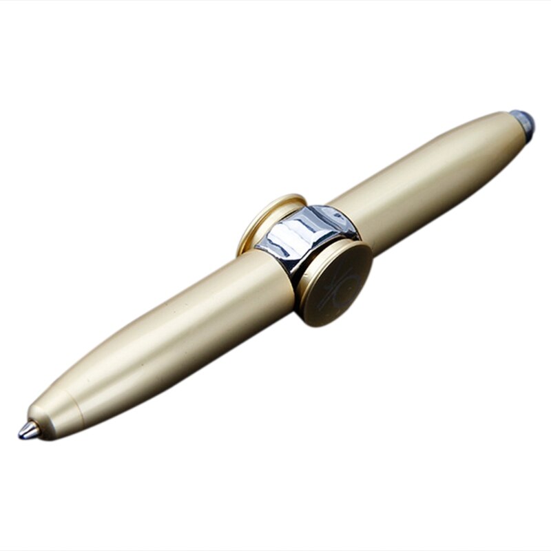 Luminous LED light Fidget Spinner Hand Top Spinners Glow in Dark Light Figet Finger Stress Relief Stationery for Student A2UB