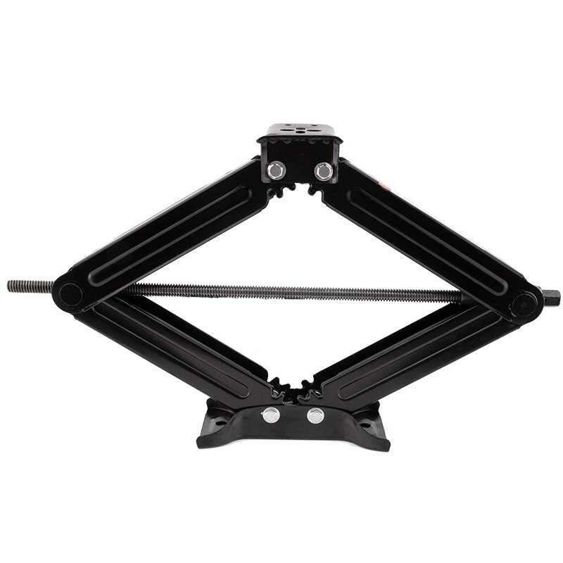 CVP 2 Pcs 24" 5000lb RV Camper Scissor Leveling Jacks Trailer Stabilizer w/Handle Trailer Parts Caravan Accessories