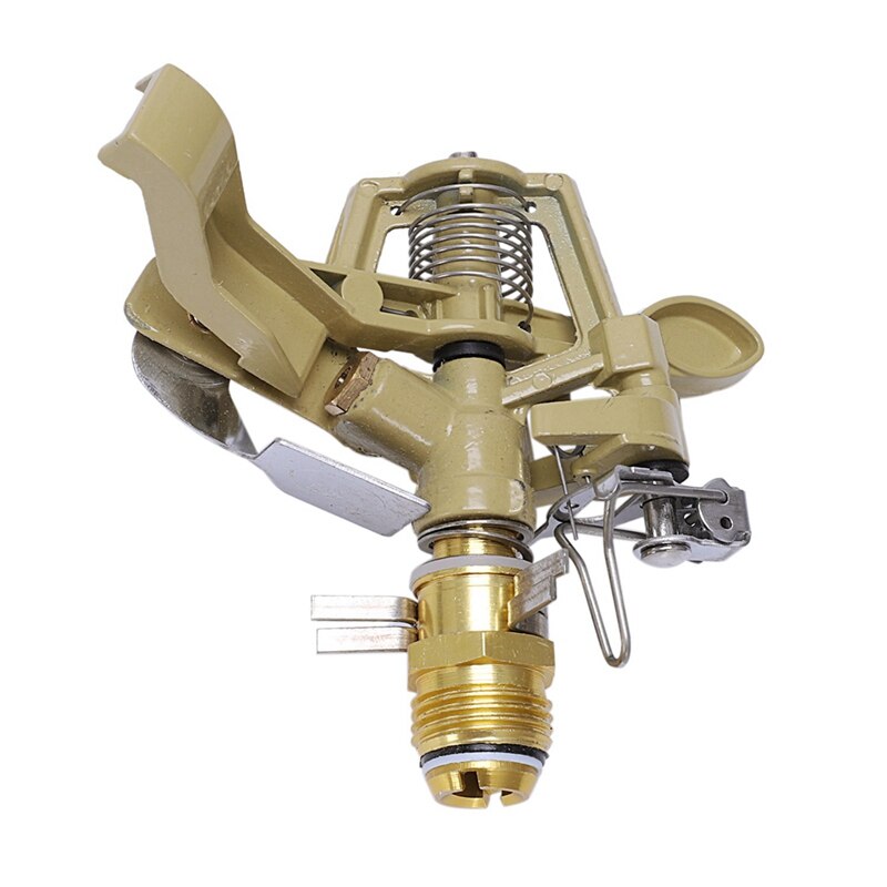 1 Set Watering Sprinkler Sprayer Irrigation Kits & 1 Set 3/4 Inch Solid Brass Quick Connect Garden Hose Fittings