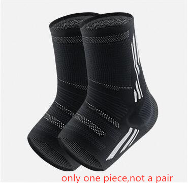 Tobillera antiesguince para pies, cubierta de compresión deportiva con protector de pie acolchado de silicona, para fútbol, baloncesto y ciclismo, 1 ud.: Grey-1pcs / M