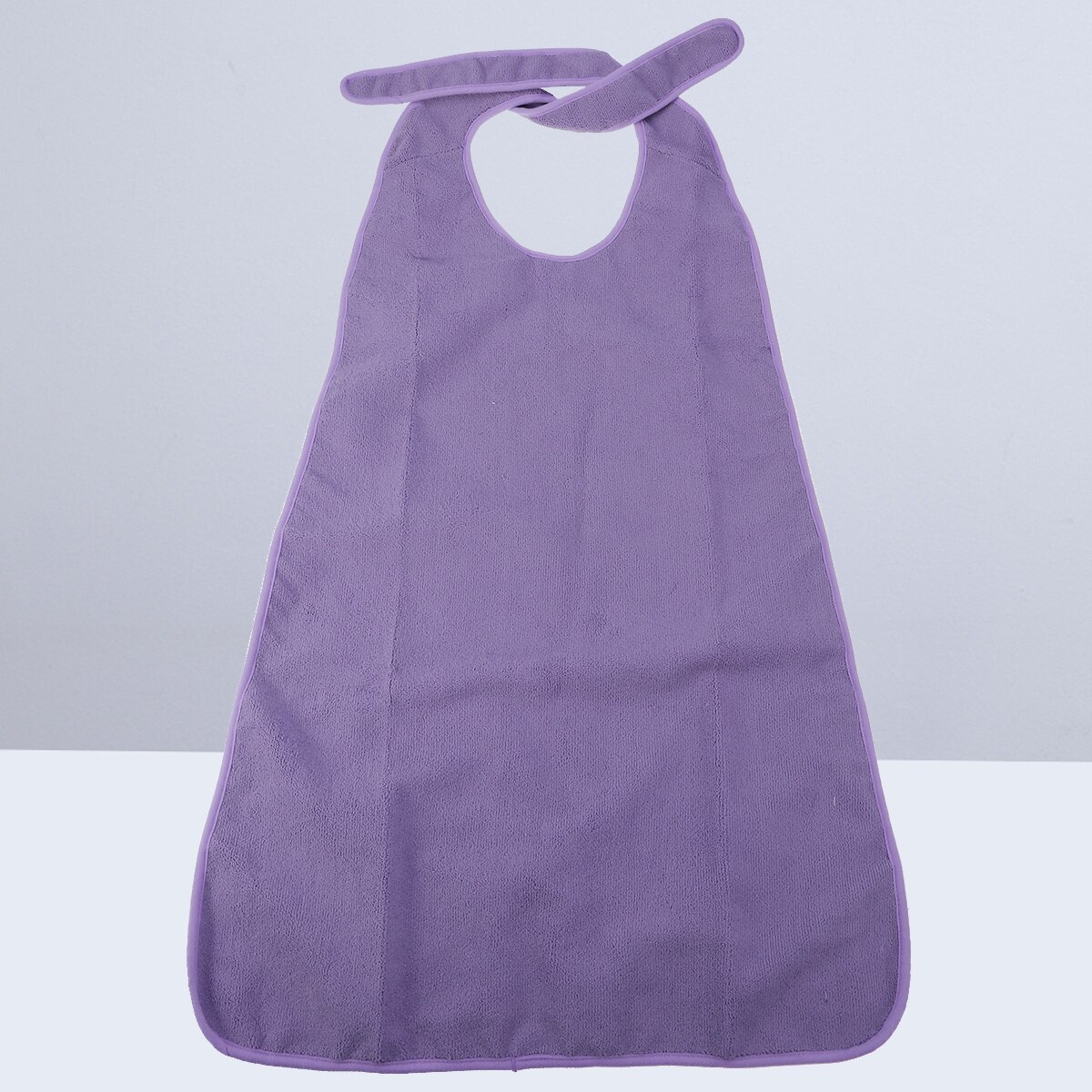 Washable Mealtime Protector Elderly People Meal Bibs Clothing Protector Waterproof Convenient Adult Bib for Adult Old People