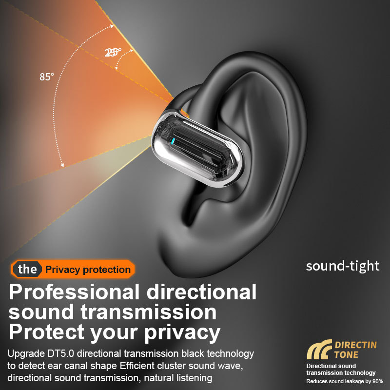 YYK-Q16S Bluetooth Headset Hanging ear long endurance sports noise reduction waterproof LED digital display headset Bluetooth