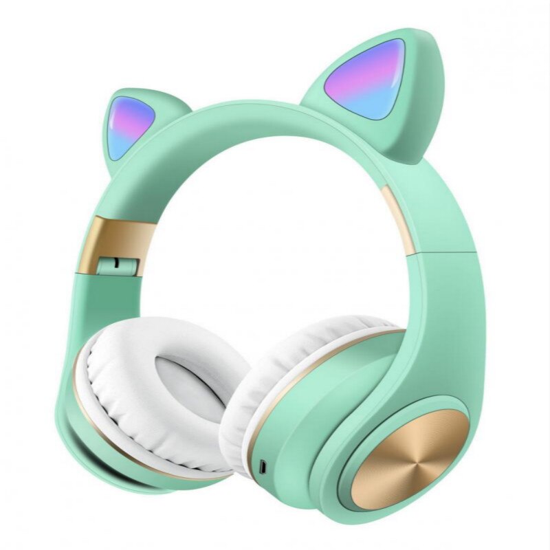 Wireless Bluetooth 5.0 Head-mounted Sport Wireless Headset With Microphone LED Light For Kids Girls Earphones Accessories: 06
