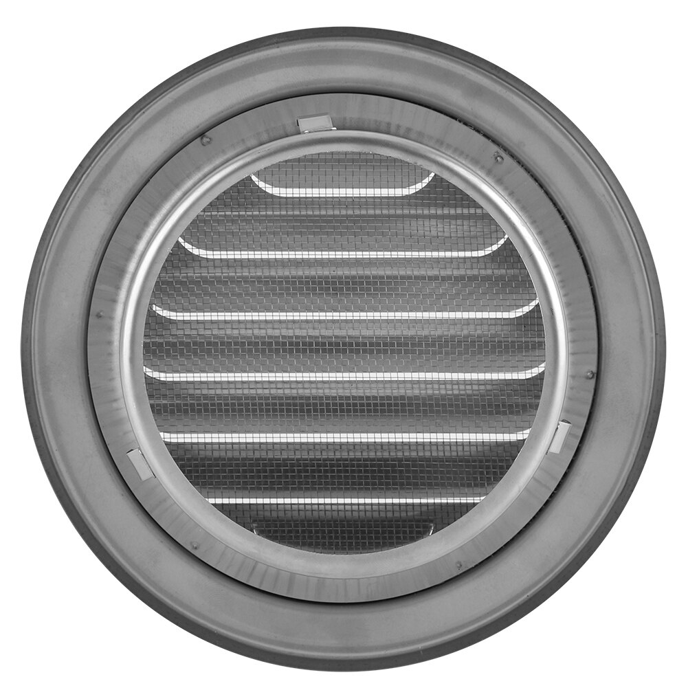 Wall Air Vent Stainless Steel Round Wall Air Vent Flat Grille Ducting Ventilation Cover Outlet Insect Mesh
