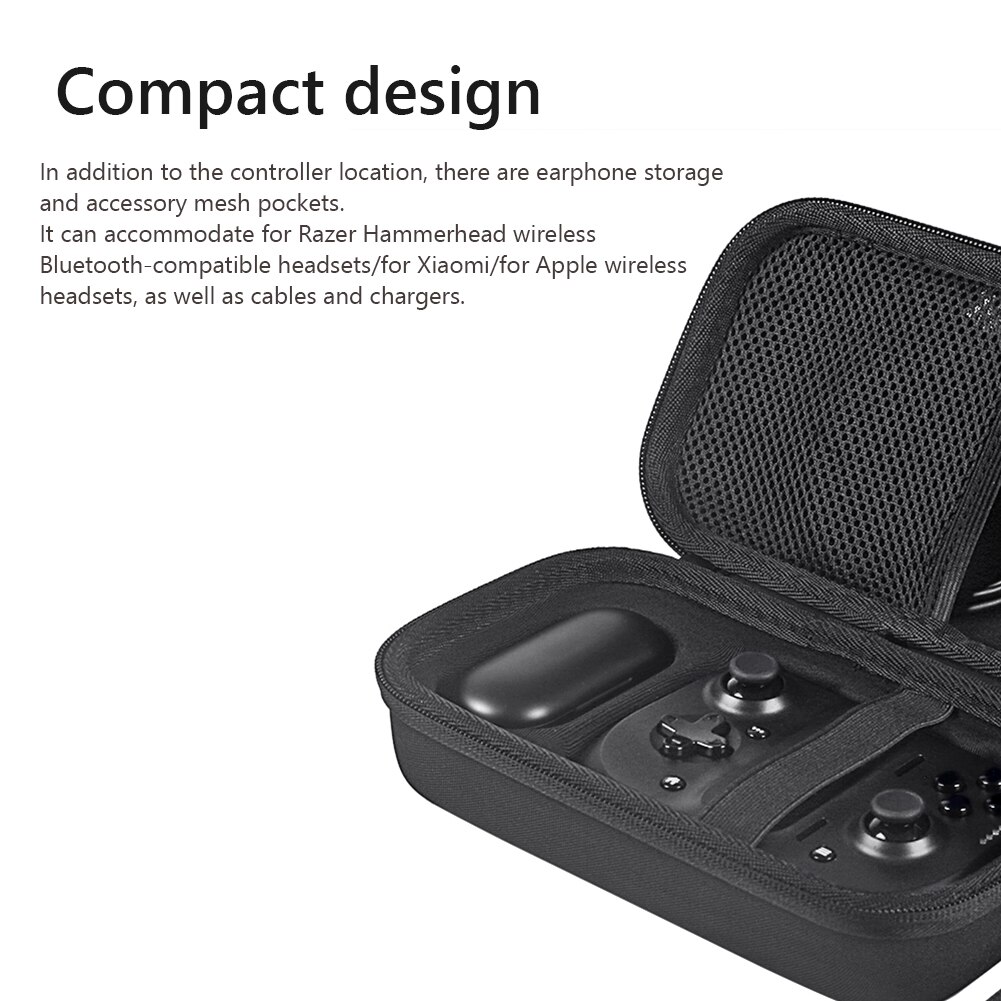 Waterdichte Eva Opbergtas Voor Razer Kishi Mobiele Game Controller Reizen Handheld Draagbare Draagtas Gamer Game Accessoires