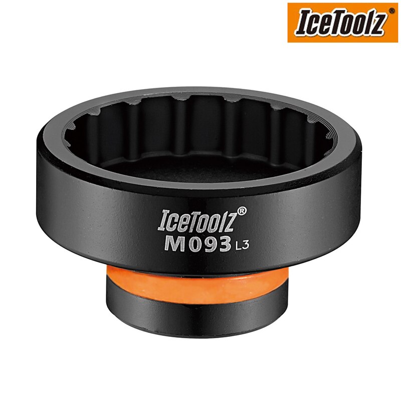 Icetoolz M093 BB Installation Tool for Shimano BBR60 BB Use with 1/2" Two-way Ratchet Wrench 5 x 5 x 2.8cm Cr-Mo Steel 146g/pc: Default Title