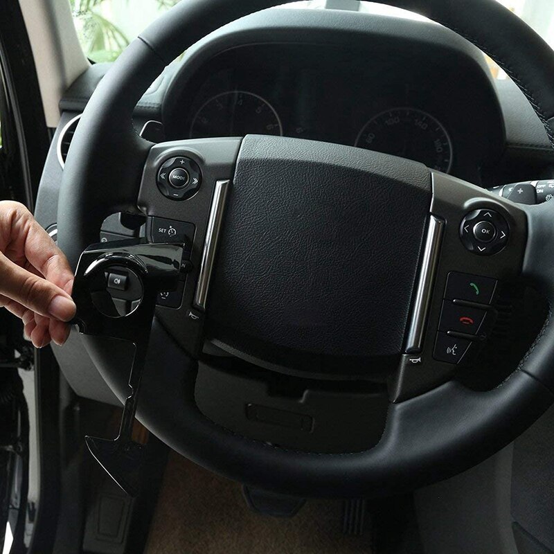 Car Steering Wheel Cover Trim Stickers for Land Rover Discovery 4 LR4 ,for Freelander 2