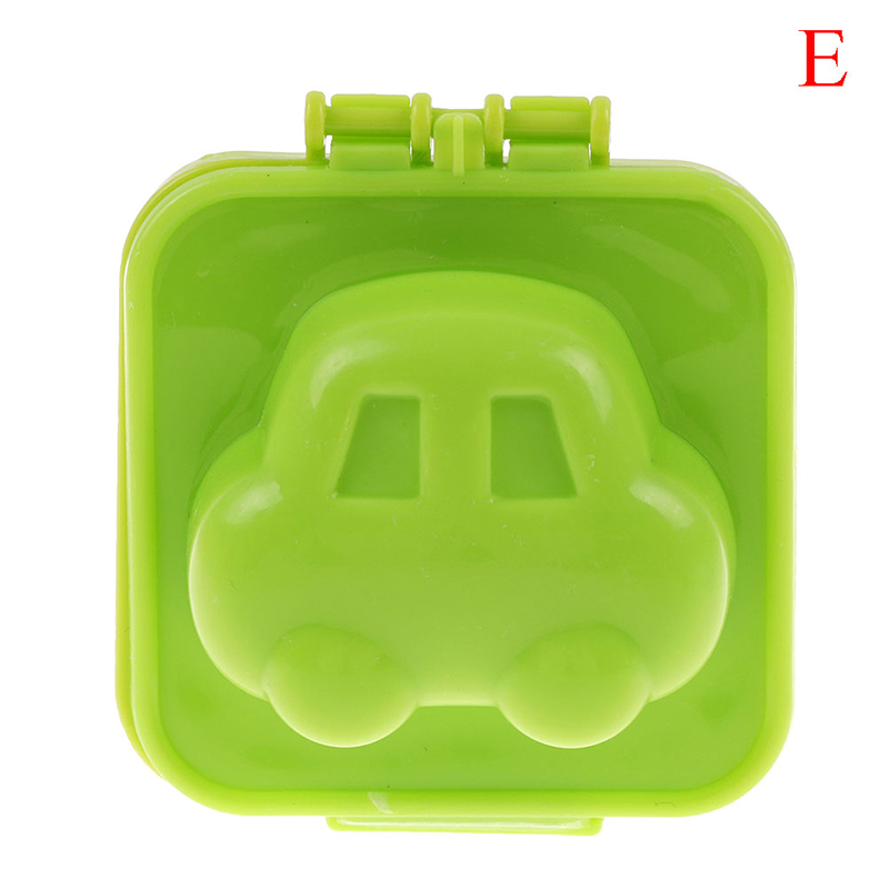 Cartoon Sushi Maker Boiled Egg Rice Roll Mold Kitchen DIY Chef Rice Ball: green