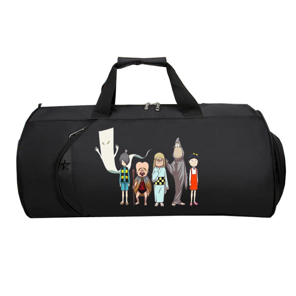 anime Men Travel luggage bag Handbag Luggage teenagers Suitcase Large Multifunction Tote Shoulder Bag for Hakaba Kitarou: 02