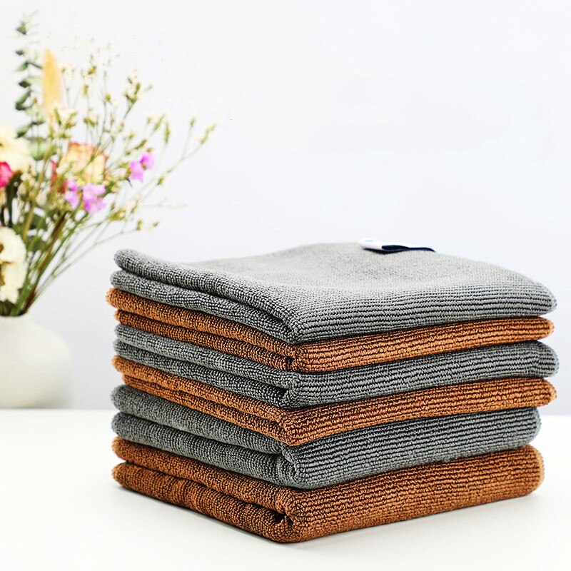 Barista Towel Coffee Cleaning Cloth Microfiber Cleaning Towels Soft Absorbent Clip Cloth For Espresso Machine Tools For Bar Cafe