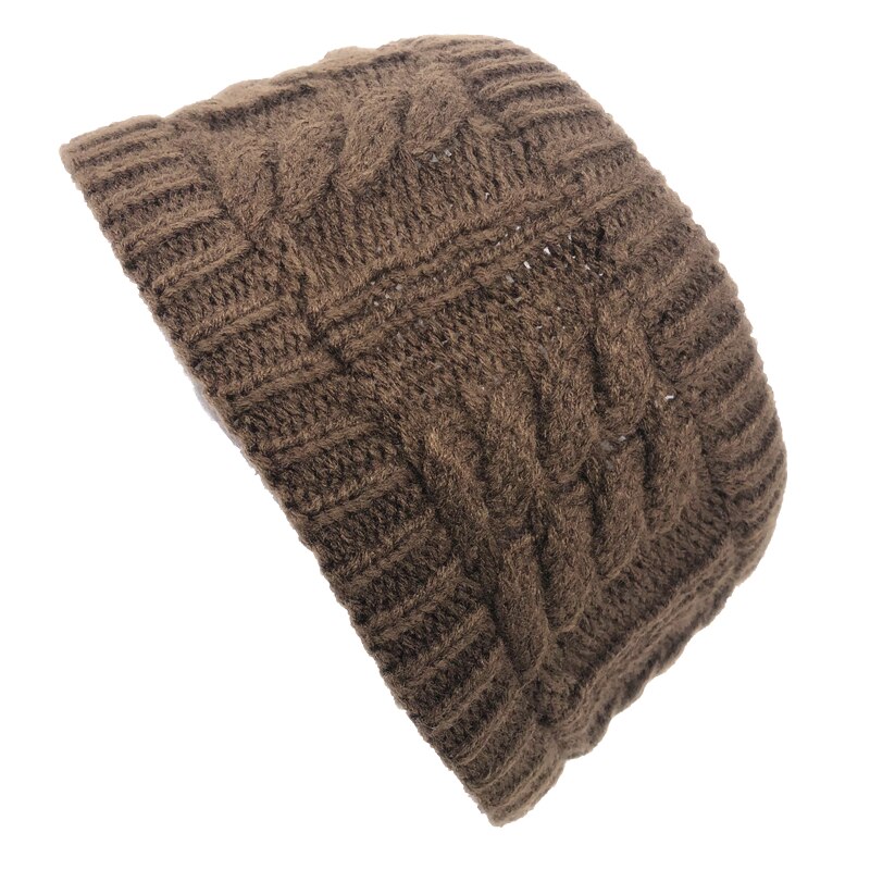 Vrouwen Warm Winter Sneeuw Hoed Muts Geen Top Wol Hoed