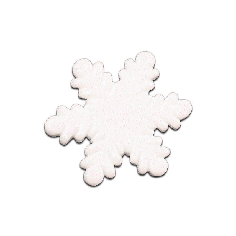 28x28mm Resin Sneeuwvlok Stijl Decoratie Ambachten Plaksteen Cabochon Versieringen Voor Scrapbooking DIY Accessoires