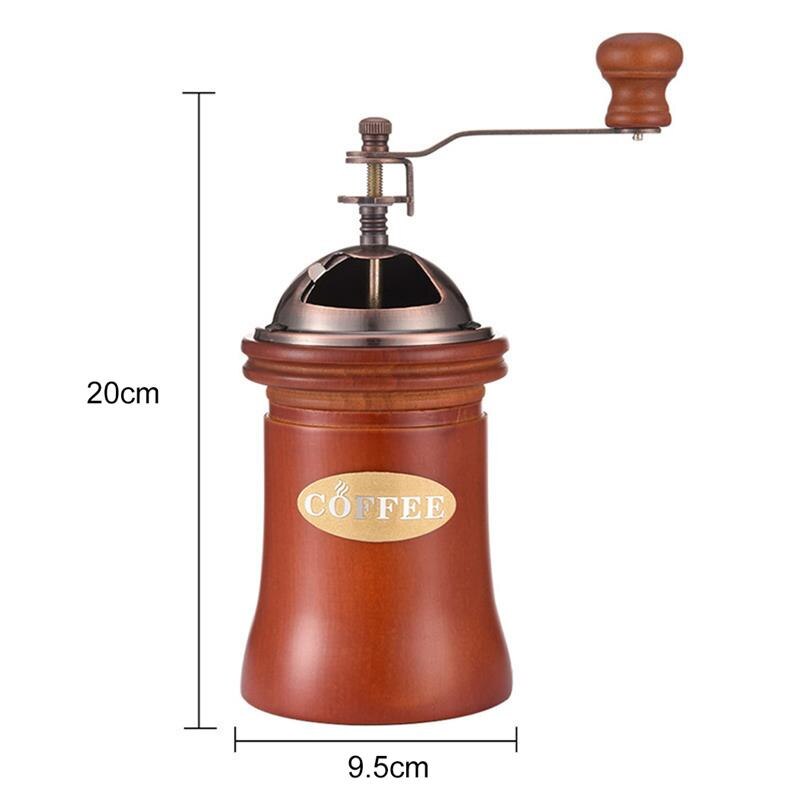 Manual Wooden Coffee Grinder Hand Grinding Machine... – Grandado