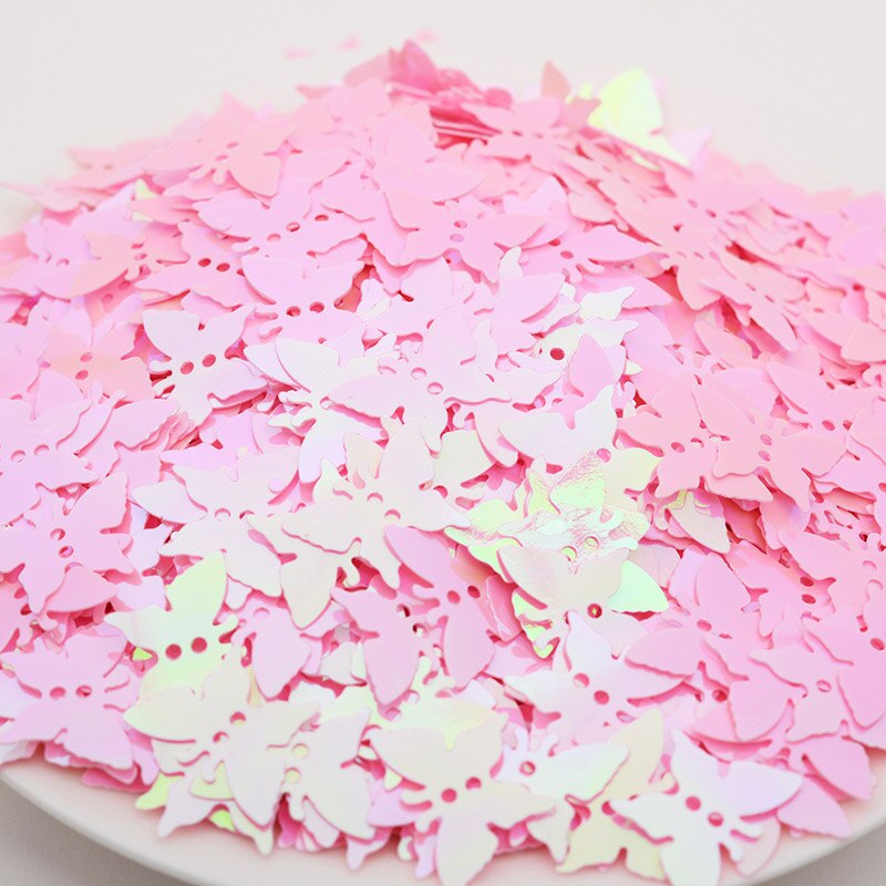 13mm Kleine Vlinder Sequin Nail Makeup Kleding Kleding Handgemaakte Materiaal Wedding Party Decoratie Materiaal JJ353: 53
