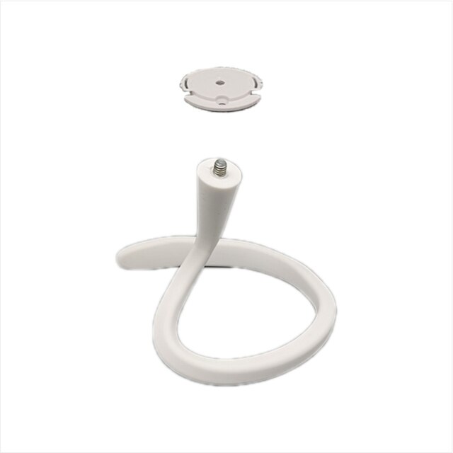 Universelle kamerahalterung für mi-kameras, gewindekopf, silikonstange, verstellbar, abnehmbar, mit wickelmechanismus, kopfüber-montierbarer halterung: Default Title