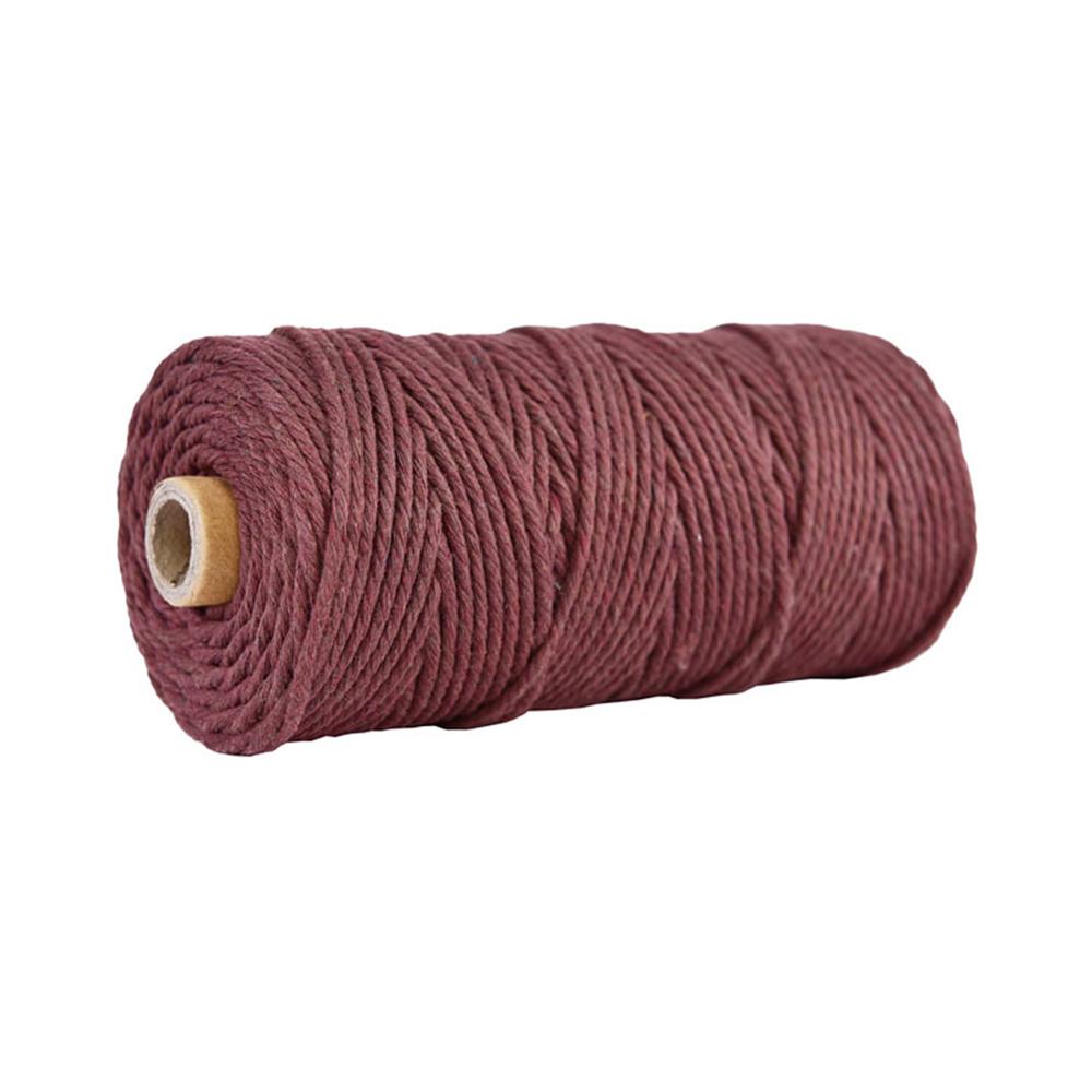 100M Colorful DIY Long Macrame Cotton Twisted Cord... – Vicedeal