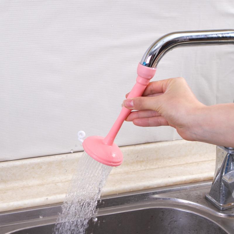 360 Graden Draaibare Kraan Adapter met Rubber Connector Tap Nozzle Splash Waterbesparende Keukenkraan Accessoires