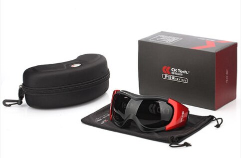 De ridder riding Equestrian Horse Racing bril outdoor bril UV400 winddicht stof blokkeren virgin dochter neutrale: Rood