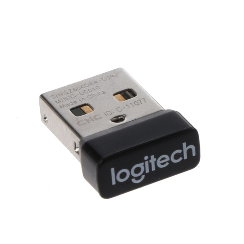 Récepteur Logitech unificateur USB pour clavier et souris, adaptateur sans fil, dongle, connecte 6 appareils, pour MX, M905, M950, M505, M510, M525, Etc,