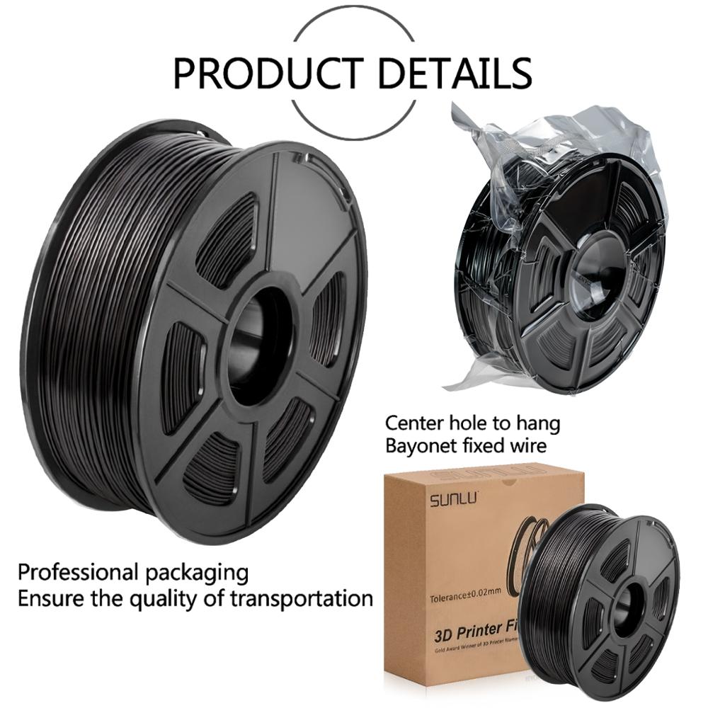 Enotepad ABS 3D Drucker Filament 1,75mm 3D Druck Filament Niedrigen Geruch dimensional Genauigkeit +/-0,02mm (1KG) keine toxischen Material