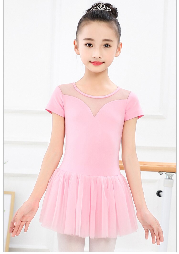 Girl Ballet Dance Dress Girl Leotard Ballerina For Children Dance Clothes Kids Kid Ballet Costumes For Girls Leotard Dance Pink