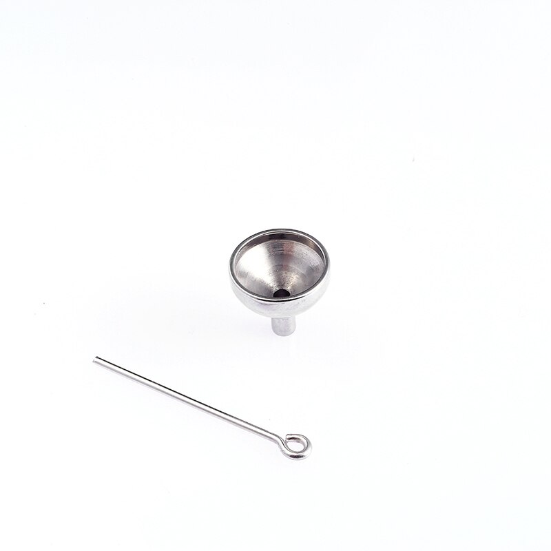 RIR 5 pièces en vrac en acier inoxydable Mini entonnoir Kit de remplissage pour crémation urne bijoux collier mettre des cendres plus facilement