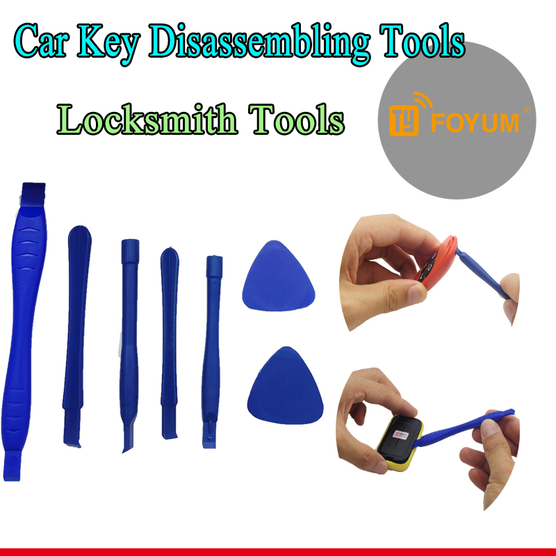 Chave universal para porta de carro, controle remoto, caixa traseira, ferramentas de desmontagem, troca de bateria, ferramentas abertas