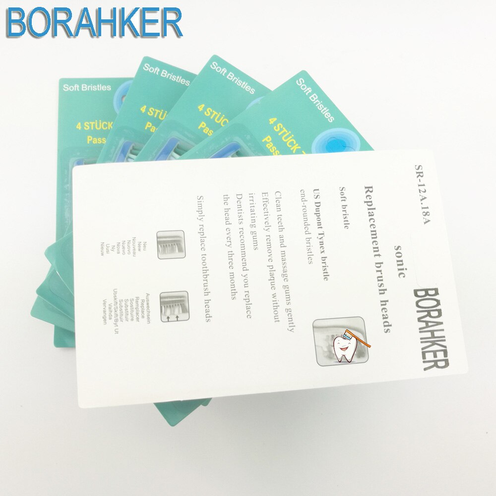 Fil dentaire Action/Trizone/Action croisée/double propre/sonique/Pul brosse à dents électrique sonique têtes de rechange précision Oral propre 10 paquet: SR12A.18A