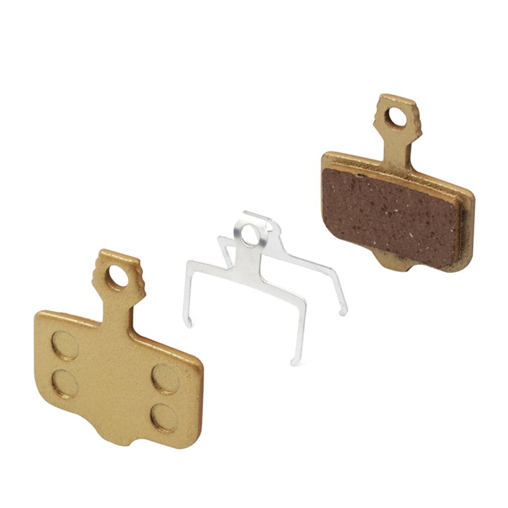 (P202BP) pastillas de freno de disco metálicas para Sram Avid MTB, pastilla de freno hidráulico semimetálica, 1 par de oro para Shimano