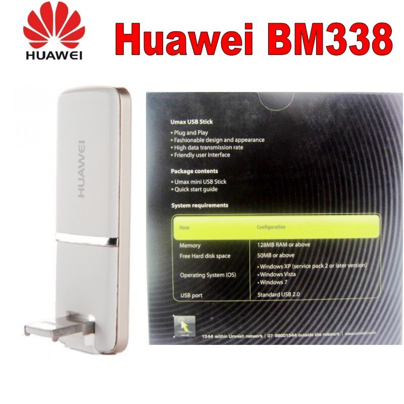 UnlockED Android dongle huawei bm338 wimax modem