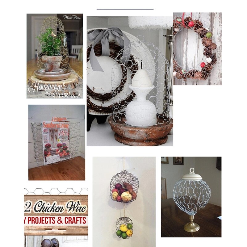 Durable Galvanized Hexagonal Wire Mesh Fence Chicken Rabbit Metal Wire Fence