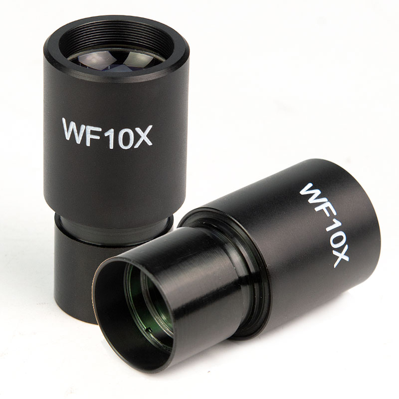 Optical Compound Biological Microscope Widefield 10x Reticle Eyepiece Microscopio Ocular Lens Interface Size 23.2mm