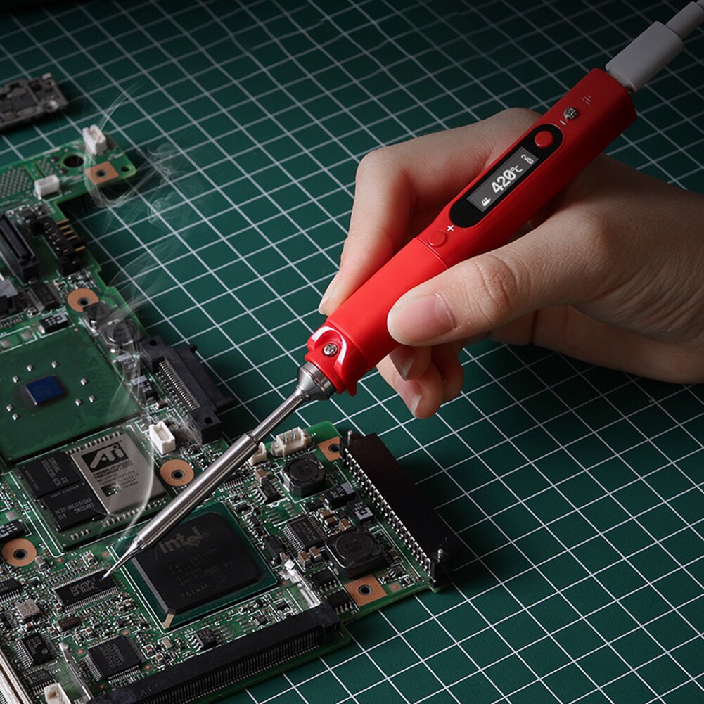 Pine64 Pinecil Soldering Iron Portable Mini USB Interface For Welding tools constant temperature Intelligent maintenance Electr