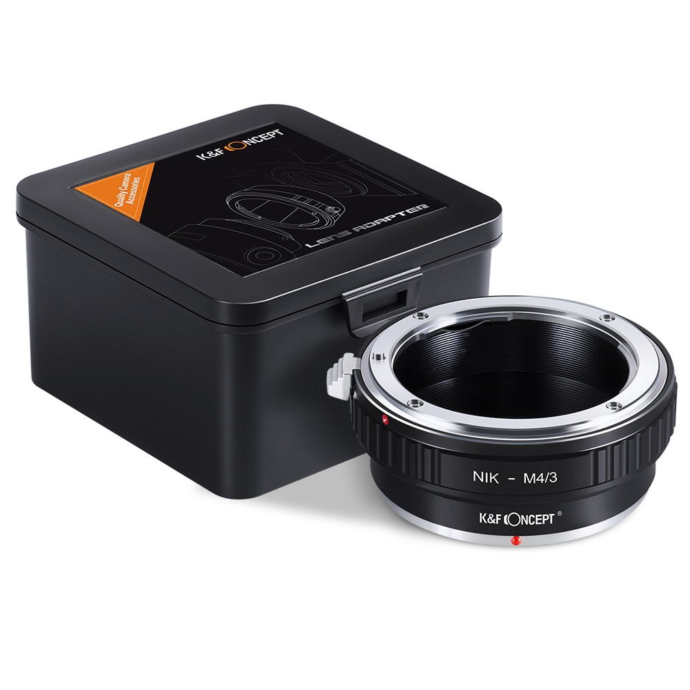 K&F CONCEPT Lens Mount Adapter Ring for Nikon AI Lens (to) fit for Olympus Panasonic Micro 4/3 M4/3 Mount Camera Body
