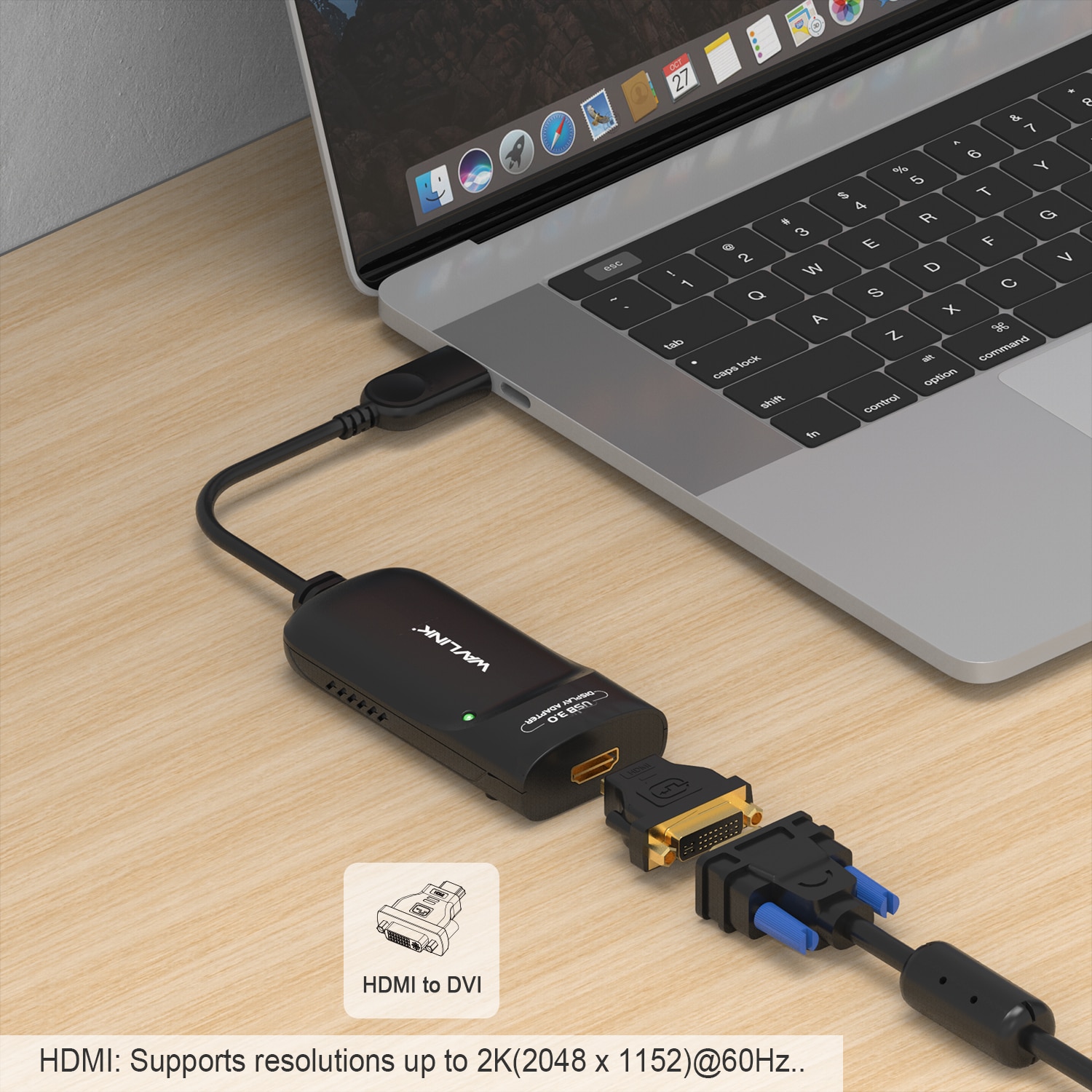 Wavlink USB 3,0 Zu HDMI Multi Monitor Video Grafik Adapter HD 1080p Ausgang Externe Video Karte Adapter DP Anzeige Fenster Mac